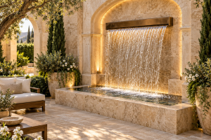Die Top 3 Wandbrunnen Garten Ideen die selbst kleine Außenbereiche in luxuriöse Wohlfühloasen verwandeln