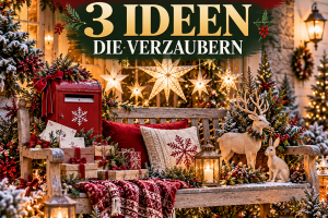 Gartenbank weihnachtlich dekorieren mit den 3 schönsten festlichen Ideen die deinen Garten in ein Weihnachtsmärchen verwandeln
