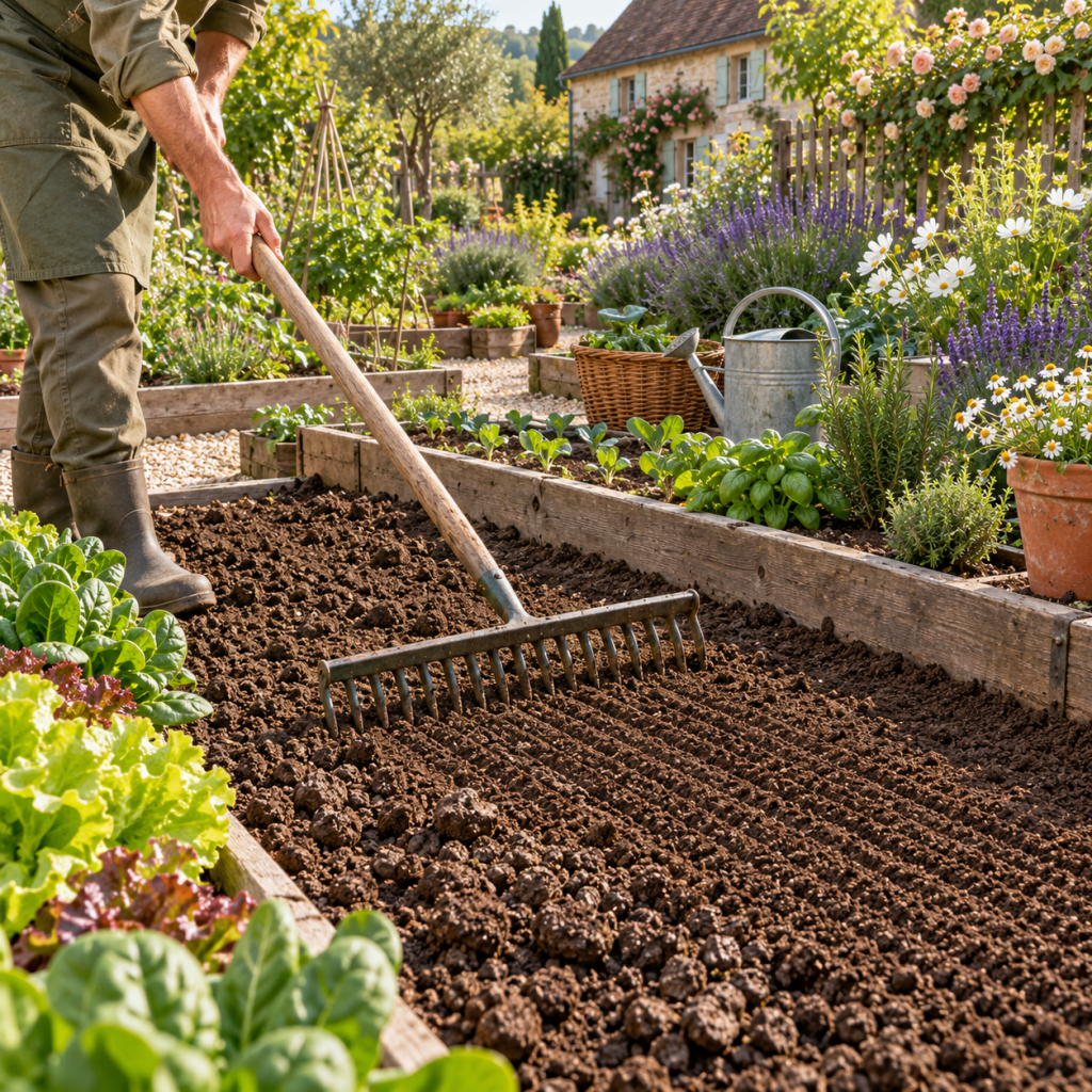 Gartenboden vorbereiten mit Harke Die 3 besten Methoden für lockere Erde und ein perfektes Pflanzbeet