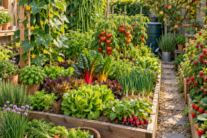 Die besten 3 Ideen für einen Kleiner Selbstversorger Garten mit erstaunlich viel Ernte