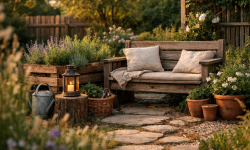 Die 3 Besten Rustikale Gartendekoration Ideen die deinen Garten sofort in ein Naturparadies verwandeln