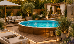 Die 3 besten Aufstellpool Garten Ideen die jeden Garten in eine luxuriöse Sommeroase verwandeln