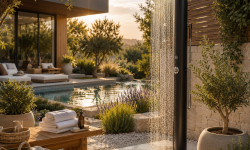 Die 3 besten Solardusche Garten Ideen die Ihren Außenbereich sofort luxuriöser wirken lassen