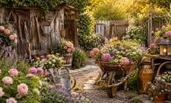 Die 3 besten alte Gartengeräte Ideen die deinem Garten sofort Charakter verleihen