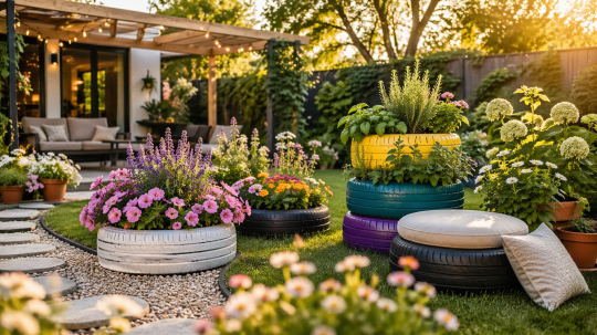 Permalink to Die 3 besten autoreifen garten Ideen die deinen Garten sofort verwandeln