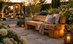 Die 3 besten holzbank garten massiv Ideen für einen Garten wie aus dem Luxusmagazin