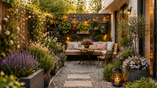 Permalink to Die 3 besten kleiner garten ideen die selbst winzige Flächen traumhaft verwandeln