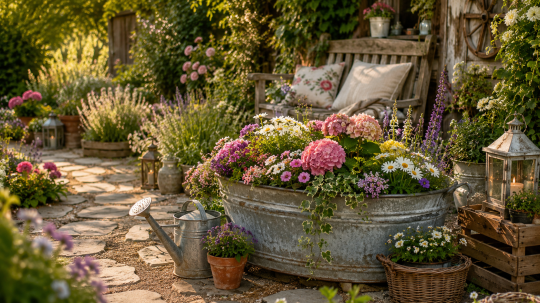 Permalink to Die 3 schönsten Ideen für zinkwanne dekorieren garten die jeden Außenbereich sofort gemütlicher machen