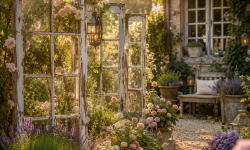 Die 3 schönsten alte fenster im garten Ideen die jeden Außenbereich sofort magisch wirken lassen