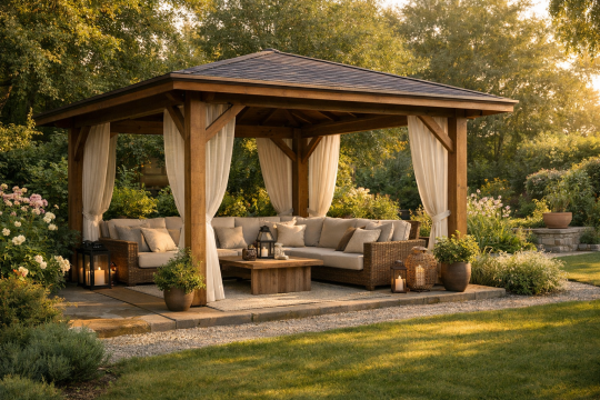 Permalink to Die besten 3 Ideen für garten pavillon die deinen Garten sofort aufwerten