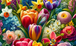 Frühlingserwachen mit Farbenpracht: Entdecken Sie die Schönheit der Frühlingsblumen