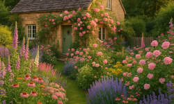 Diese Blumenideen für einen romantischen Cottage Garten lassen dein Zuhause wie ein Märchen wirken