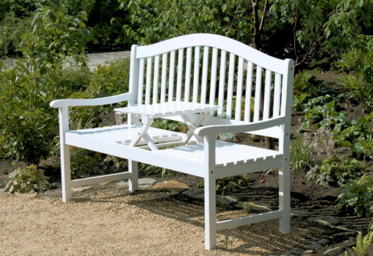 Permalink to Gartenbank Weiß Holz Schönes Design Mit Tabellen, Stark Und Wasserdicht