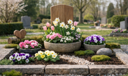 Grabgestaltung Frühjahr die besten 3 Ideen für einen würdevollen und liebevollen Frühlingsgruß