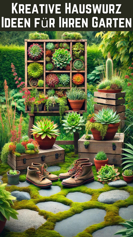 Permalink to Kreative Hauswurz Ideen für Ihren Garten