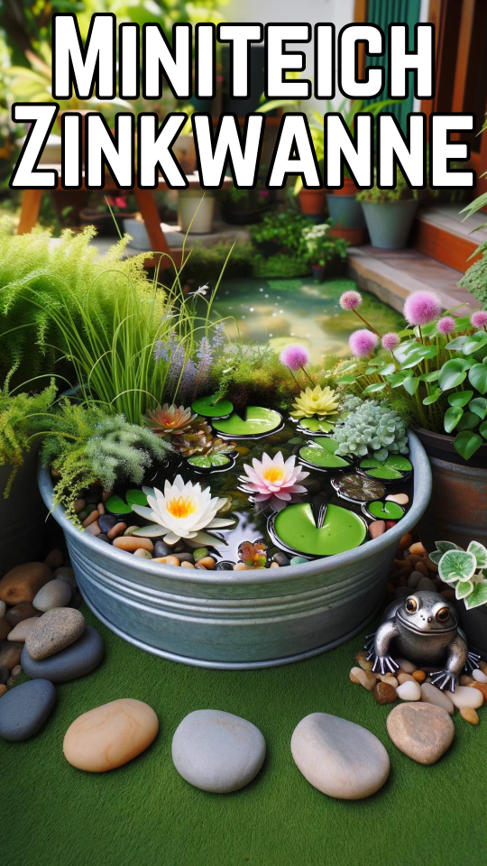 Permalink to Miniteich Zinkwanne: So Verwandelst Du Deinen Garten in ein Paradies