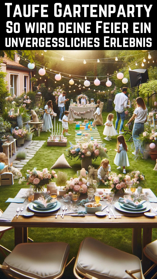Permalink to Taufe Gartenparty: So wird deine Feier ein unvergessliches Erlebnis