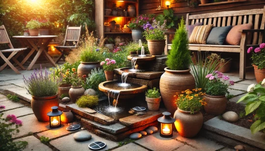 Permalink to Unglaubliche DIY Gartenbrunnen Ideen die deinen Außenbereich magisch verwandeln