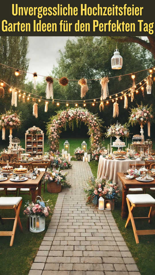 Permalink to Unvergessliche Hochzeitsfeier Garten Ideen für den Perfekten Tag