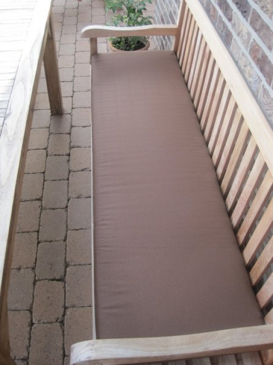 Permalink to Auflagen Für Gartenbank 200 Cm Grau Braune Farbe, Die Länge, Ist Das Motiv Klar Und Moderne Beeindruckt