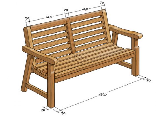 Permalink to Bauanleitung Gartenbank