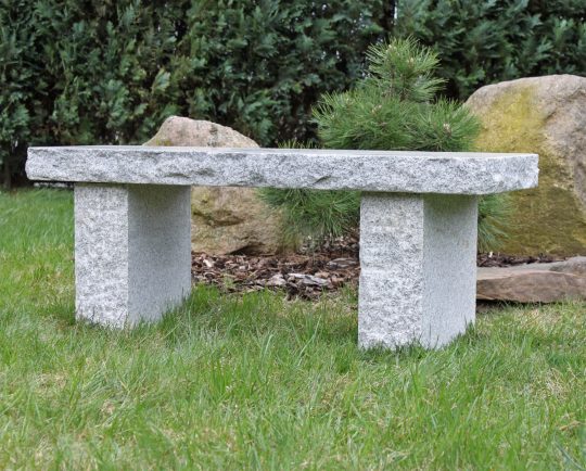 Permalink to Bauhaus Gartenbank Granit Naturstein