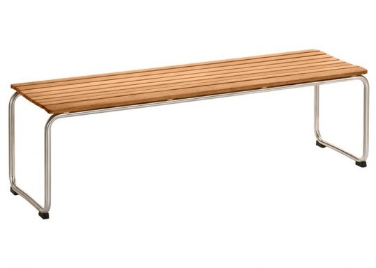 Permalink to Bauhaus Gartenbank Teak Metall Und Holz Ohne Rückenlehne