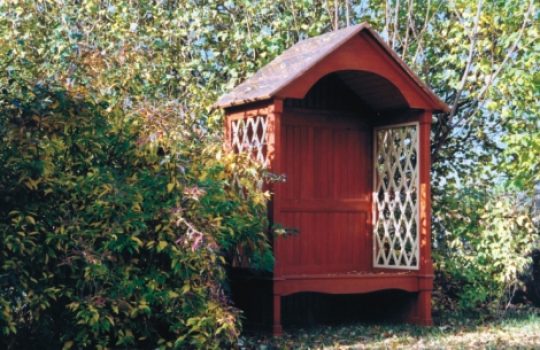 Permalink to Überdachte Gartenbank Bauanleitung 2 Sitzer