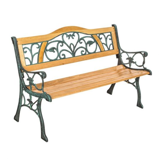 Permalink to Design Gartenbank Holz Tectake Gusseisen Wetterfest