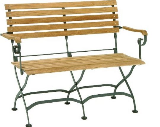 Permalink to Eisen Gartenbank Klappbar Stern 2 Sitzer