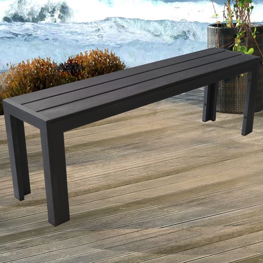 Permalink to Gartenbank Aluminium 132x43x30 Cm