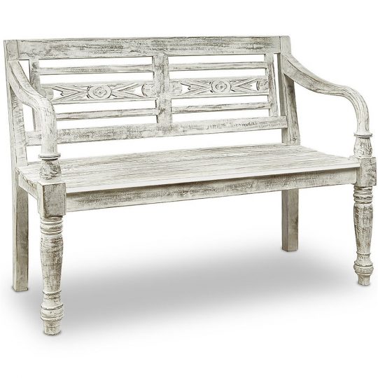 Permalink to Gartenbank Antik Holz 2 Sitzig Patina