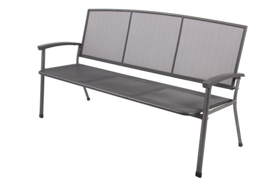 Permalink to Gartenbank Aus Aluminium Rivo 3 Sitzer Streckmetall Eisengrau