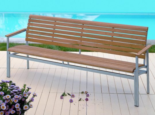 Permalink to Gartenbank Aus Edelstahl Länge Kann Bis Zu 4 Personen Mit Einem Komfortablen Rückenlehne Sein