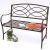 Gartenbank Bank Metall Non Wood Schwarz