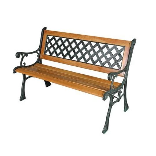 Permalink to Gartenbank Barcelona 2 Sitzer Aus Gusseisen + Hartholz