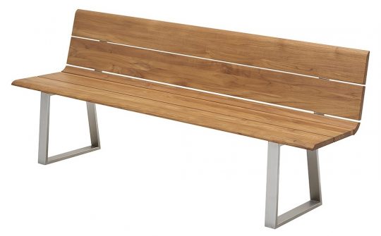 Permalink to Gartenbank Edelstahl Teakholz Keine Holzrückenlehne Und Sitz Aus Holz Und Beine Des Großen Metall
