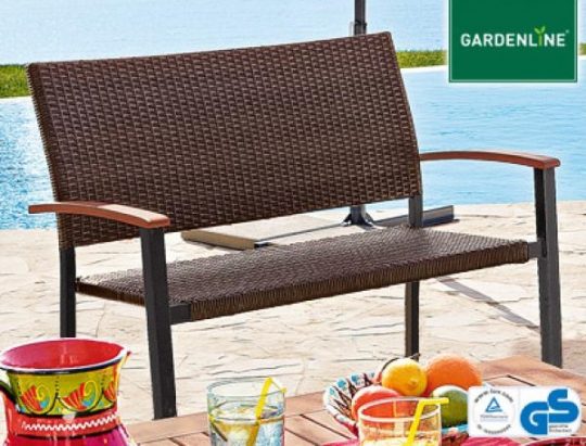 Permalink to Gartenbank Geflecht Gardenline Schöne Braune Farbe Und Interessante