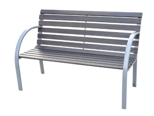 Permalink to Gartenbank Granada Grau Holz Metal