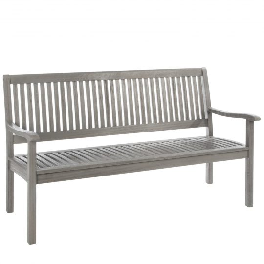 Permalink to Gartenbank Grau Holz 3 Sitzer Canberra Serie