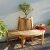 Gartenbank Halbrund Holz Halber Kreis Breite Baumbank