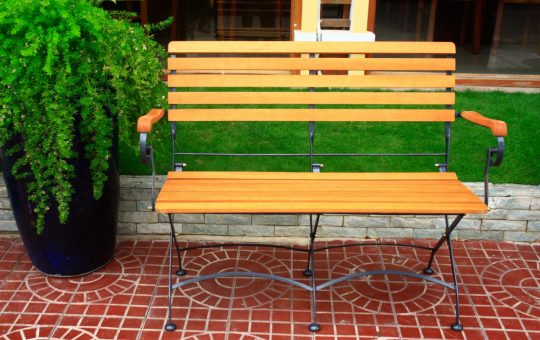 Permalink to Gartenbank Holz Metall