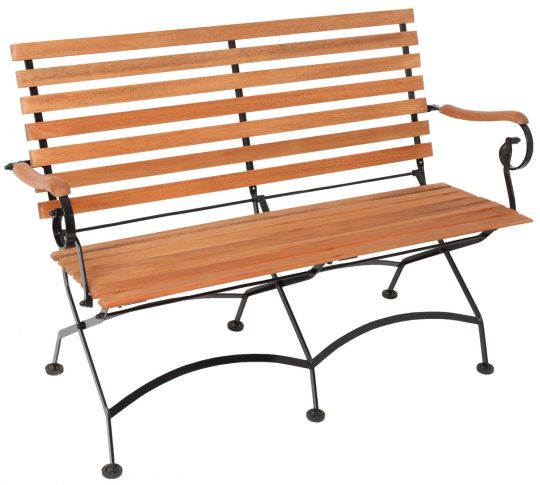 Permalink to Gartenbank Klappbar Alu 2 Sitzer Eukalyptus