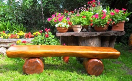 Permalink to Gartenbank Massiv Eiche Harzburg