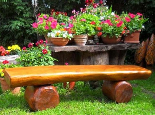 Permalink to Gartenbank Massivholz Eiche Harzburg Ruckenlehne