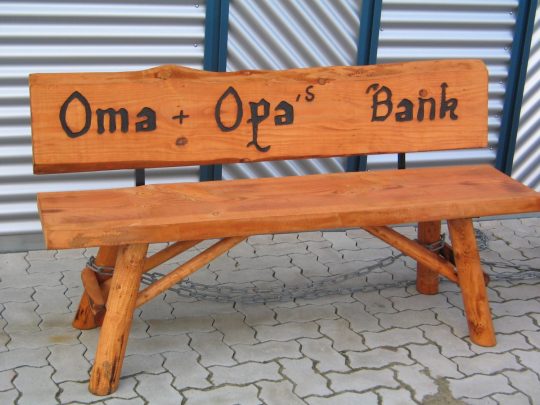 Permalink to Gartenbank Massivholz Rustikal Oma Opa