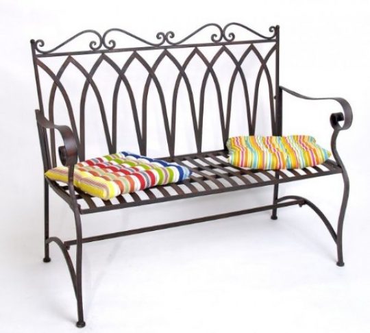 Permalink to Gartenbank Metall Bunt