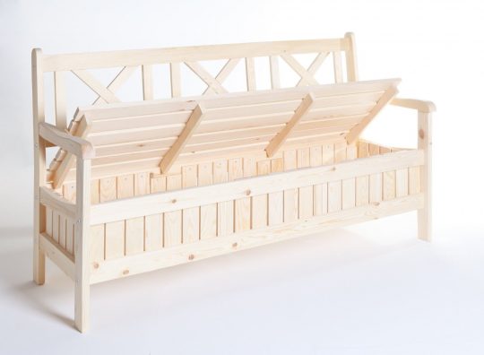 Permalink to Gartenbank Mit Stauraum Ticaa Massivholz