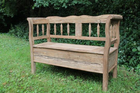 Permalink to Gartenbank Mit Truhe Teak Holz Town