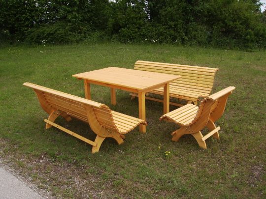 Permalink to Gartenbank Modern Design Holz Grouppe Sitzer